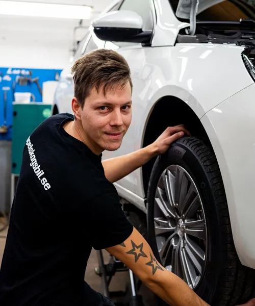 Tekniker Christoffer Engdahl